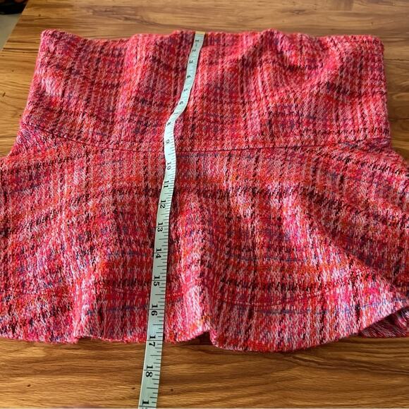 Maeve The Shannon Peplum Cropped Top Size L - Picture 13 of 13